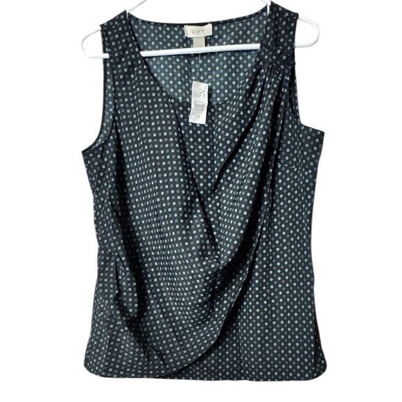 LOFT Women's Pattern Sleeveless Blouse Size M - Picture 1 of 5